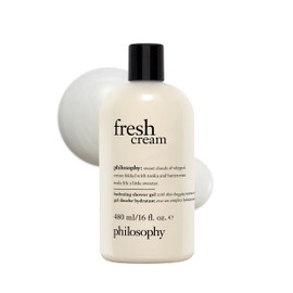 philosophy fresh cream shower gel - with notes of vanilla, whipped cream & tonka bean - 16 fl oz
