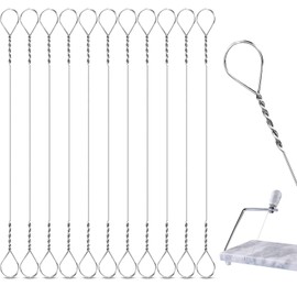 Nuanchu 10 Pcs Cheese Slicer Wire Replacement Block Cheese Cutter Wire for Polished Marble(Style 1)