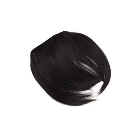 Mikinona Fashion Synthetic Wigs Clip in Forehead Hair Bangs Extensions for Women One Piece Fringe Hairpiece Easy to Wear Daily Hairstyle