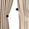 Curtain Holdbacks, Medallion Curtain Tieback Hooks for Drapes, Modern Decorative