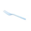 Pooja Bazar Disposable Plastic Forks - White (100 Pack)