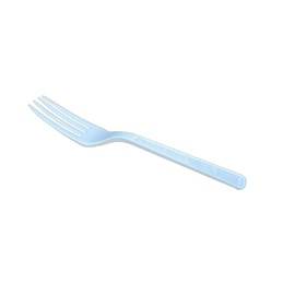 Pooja Bazar Disposable Plastic Forks - White (100 Pack)