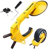 Tevlaphee Wheel Lock - Car Boot Anti-Theft Trailers Wheel Clamp