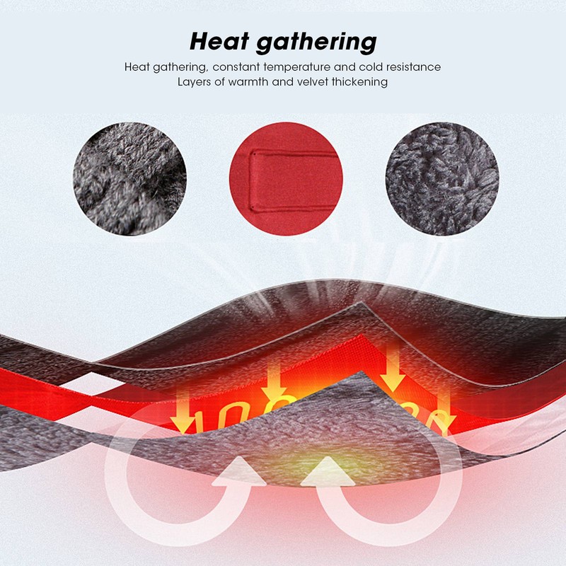Electric Warm Heated Hat Skin Friendly Warm USB Heat Hat