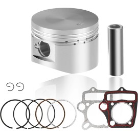 FANCY SCOOTERS Apollo DBX15, DB-007, DB-X18, DirtBike 125cc Piston Kit with Rings (52mm)