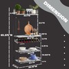 Kings Brand Furniture - Baker’s Rack for Kitchen with Storage