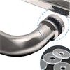Qjaiune 10 Pack 3/4 Inch Clear Washers for Shower Door