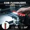 Penlight Flashlight, Rechargeable Work Light 600 Lumens COB LED Pen