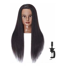 Hairlink Maniqui Cabeza Cabello Natural 2# Negro 66 Cm Hairlink