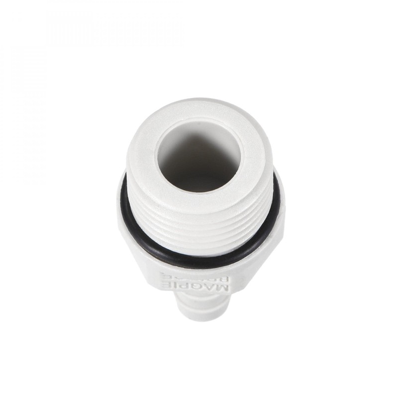 sourcing map PVC Barb Hose Fitting Connector Adapter 8mm or