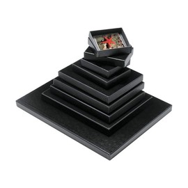 Print File FB810, 8x10" Film and Print Archival Storage Box, Dimensions: 8-3/8x10-3/8x1-1/8" Deep, Black