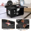 Mini Table Saw,400W Mini Desktop Electric Saw Cutter Speed &