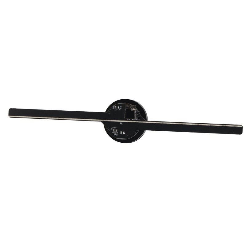 3D Hologram Fan 224 LED Light Beads High Resolution 3D