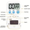 Universal Digita Countdown Timer, Multi Mode Alerts and Foldable lBase