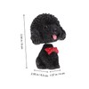 Hohopeti Shaking Head Puppy Model Car Ornaments Resin Material Decorative