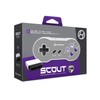 Hyperkin "Scout" Premium BT Controller for Super NES/PC/Mac/Android (Includes Wireless