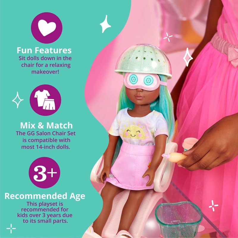 Glitter Girls Hair Salon Chair Set