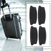 SHANOER 4pcs Luggage Side Stud Feet Pad Z020 with Suitcase