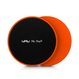 Mr. Pen- Core Sliders for Working Out, 2 Pack, Orange, Dual Sided, Exercise Sliders Fitness Discs, Strength Slides, Fitness Sliders, Floor Sliders for Workout Sliders Disc, Gliding Discs for Exercise