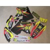 EQUIPO ROCKSTAR SUZUKI GRÁFICOS RM125 RM250 2001 2002 2003 2004 2005 2006 2007