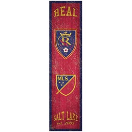Fan Creations MLS Real Salt Lake Unisex Real Salt Lake Heritage Banner 6x24 Sign, Team, 6 x 24