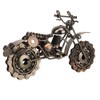 Motorcycle Toy Model Metallic Antique Texture Sturdy Smoothing Durable Metal