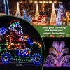 Brightever Commercial 500 FT C9 Christmas LED Lights String Outdoor,