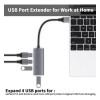 Jeeyee Adaptador Usb Hub Usb 4 Puerto Usb 3.0 5gbps