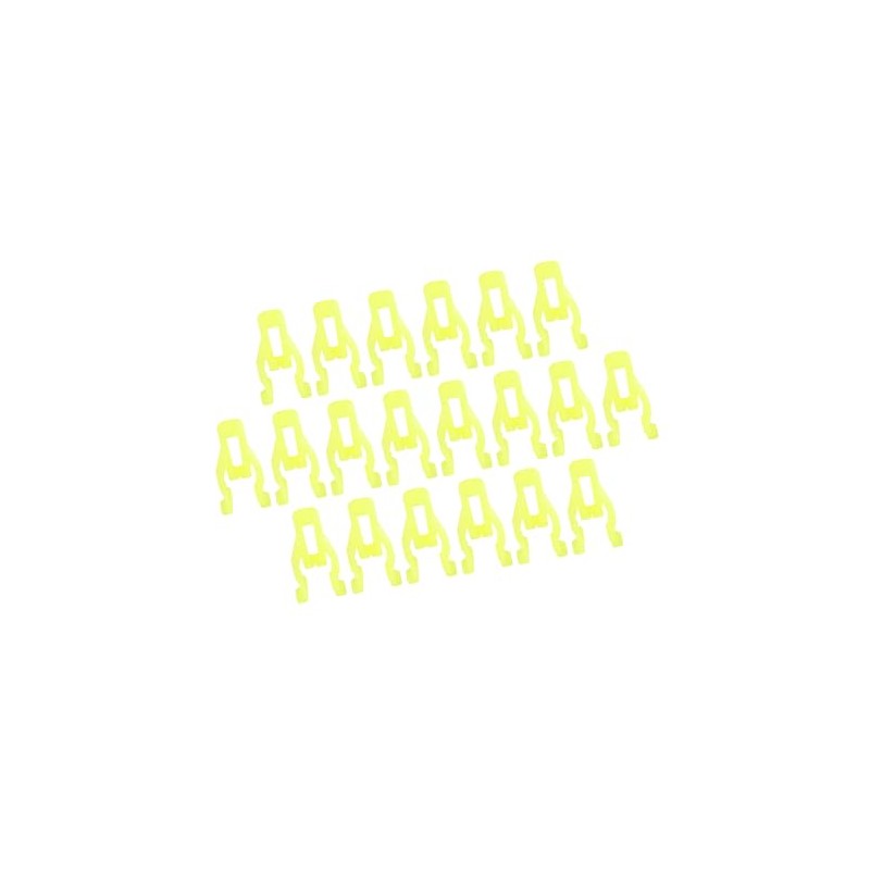 A ABSOPRO 20 Pcs 21mm Long 9mm Hole Plastic Rivet