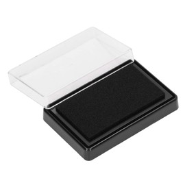 Yctze Safe and Reusable Baby Footprint Ink Pad with Easy Cleaning, Includes Paper, Ideal for Hand and Foot Prints of Babies and Pets (Black Ink)