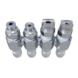 Jariko Jrod Pressure Washer Nozzle 4 GPM - High Pressure J rod Hose Nozzle - 1/4" Quick Connect for Soft Wash System - 4 Way Pressure Washer - 4 Tip Soft Wash Nozzle - Pressure Washer Accessories