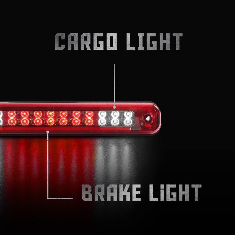 3rd Third Brake Light LED Compatible with 1988-1999 Chevy/GMC C/K-Series