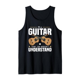 Musician Must Haves Party Band Gadgets Acoustic Guitar Tank Top