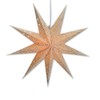 Illuminated 5-Point Star in White - 60 cm Paper Star,