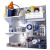 Wall Control Craft & Hobby Pegboard Organizer Storage Kit with