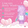 Glimmer Wish Unicorn Kids Body Wash, Moisturizing and Sulfate-Free Cleanser,