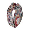 Etwoa Opera Theater Pattern Infinity Circle Scarf