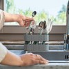 Guzzini Drain & Safe Cutlery Drainer, 100% Post Consumer Recycled