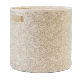 Crane Baby Willow 100% Cotton Storage Bin - Perfect for Nursery Organization, Handcrafted Design