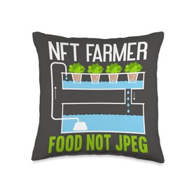 Hydroponics Indoor Gardening Horticulture Hydroponics Throw Pillow