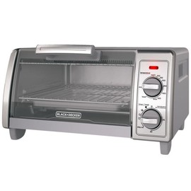 BLACK+DECKER 4 Slice Toaster Oven Stainless Steel TO1700SG