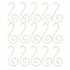 600Pcs Ornament S Hooks Set Stainless Steel No Rusting Decorative