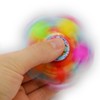 Stress Relief Hand Spinner Push Pop Bubble Fidget Toy (Rainbow)