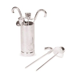 Culinary Concepts London Set of Six Top Hat & Cane Olive Picks with Holder