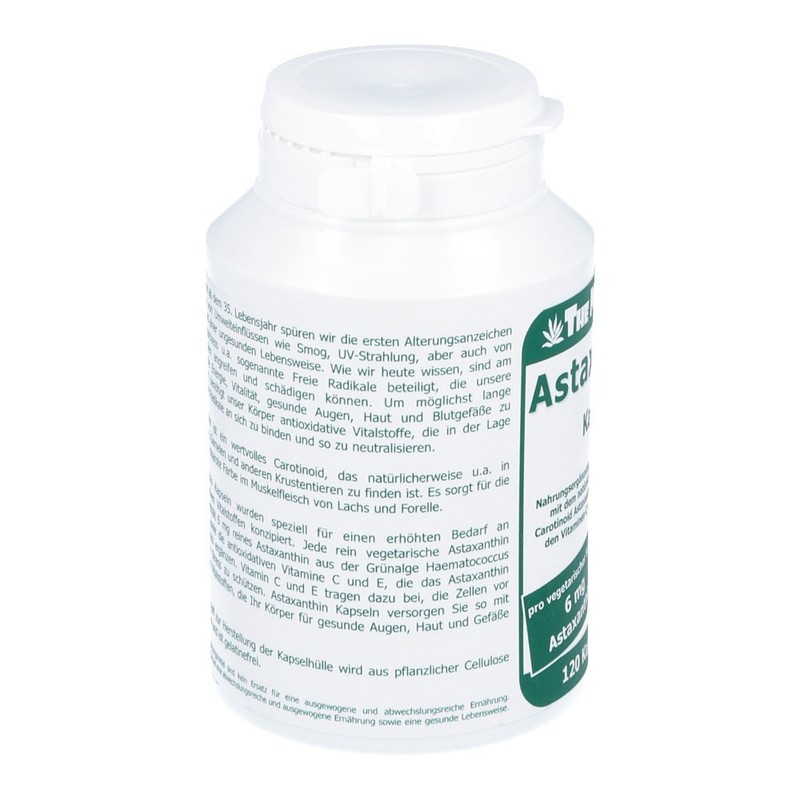 The Nutri Store Astaxanthin 6 mg vegane Kapseln, 120 Stück