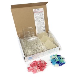 Primal Elements Beach Glass Soap Making Kit, Blue