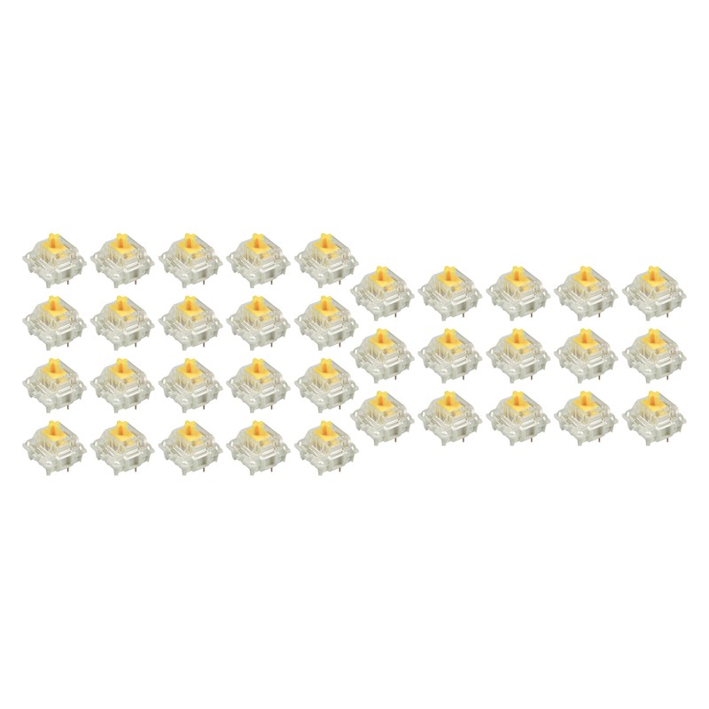35pcs SMD RGB Switch DIY High Stability Transparent Mechanical Keyboard
