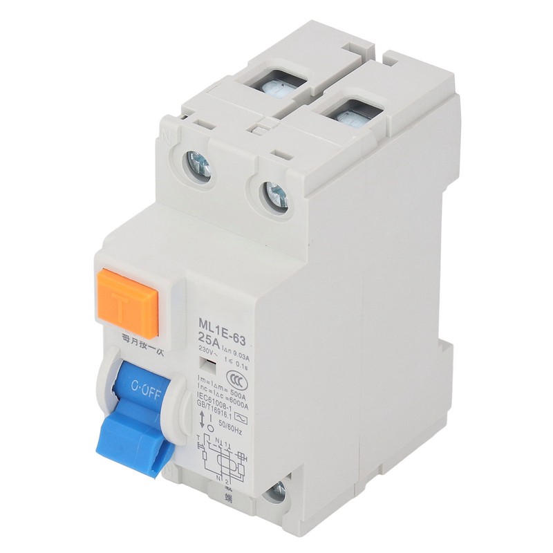 Miniature Current Circuit Breaker 1P+N Leakage Protection Switch for Engineering