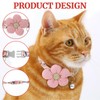 Tyqour Cat Collar with Bell Cat Collar Kitten Adjustable Cute