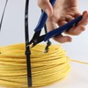 150 Combo Pack Self-Locking 6+8+12-Inch Nylon Cable Ties (Tie Wraps/Zip